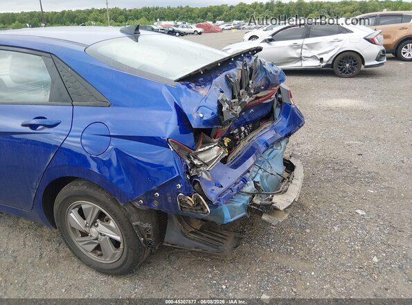 KMHLL4DG4RU744124 2024 HYUNDAI ELANTRA Синий Вид спереди