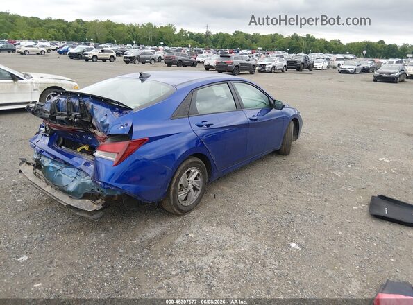 KMHLL4DG4RU744124 2024 HYUNDAI ELANTRA Синий Задняя правая четверть
