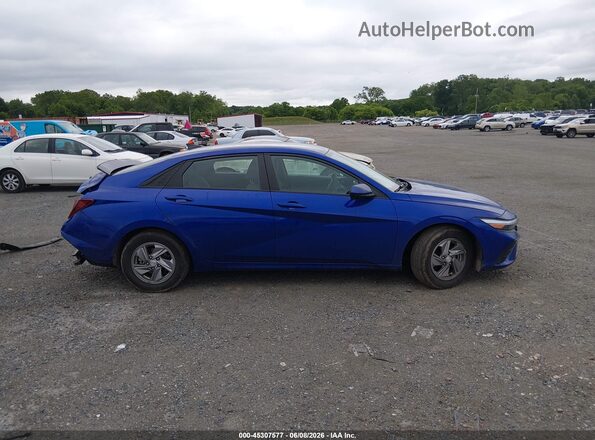 KMHLL4DG4RU744124 2024 HYUNDAI ELANTRA Синий Вид задней части салона