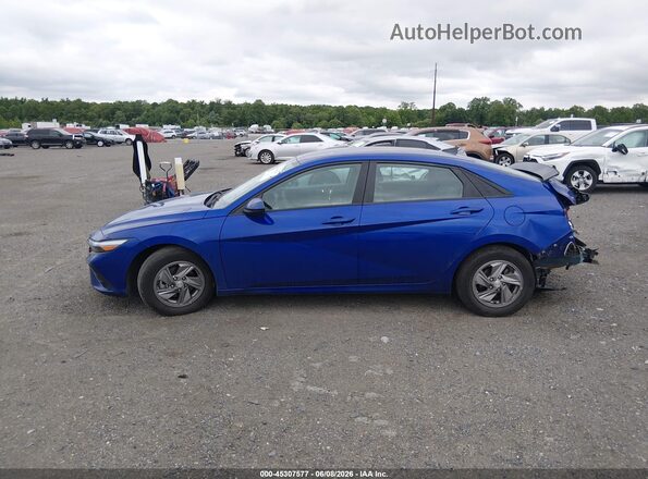 KMHLL4DG4RU744124 2024 HYUNDAI ELANTRA Синий Панорамный вид салона 360°