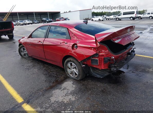 KMHLL4DG4RU776376 2024 HYUNDAI ELANTRA Бордовый Задняя левая четверть