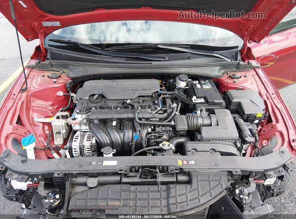 KMHLL4DG4RU776376 2024 HYUNDAI ELANTRA Бордовый Вид сзади