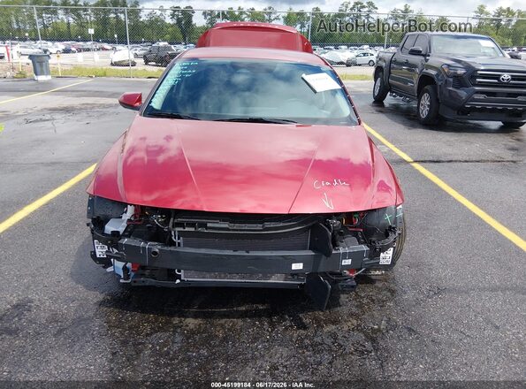 KMHLL4DG4RU776376 2024 HYUNDAI ELANTRA Бордовый Вид спереди
