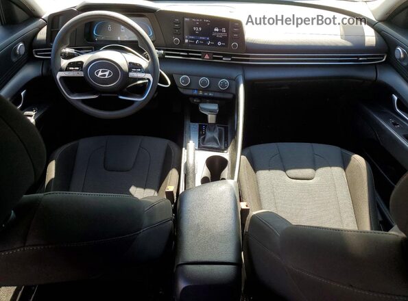 KMHLL4DG4RU801860 2024 HYUNDAI ELANTRA Gray Вид панелі приладів