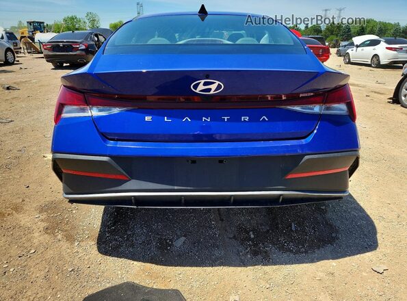 KMHLL4DG4RU849780 2024 HYUNDAI ELANTRA Blue Հետևի տեսք
