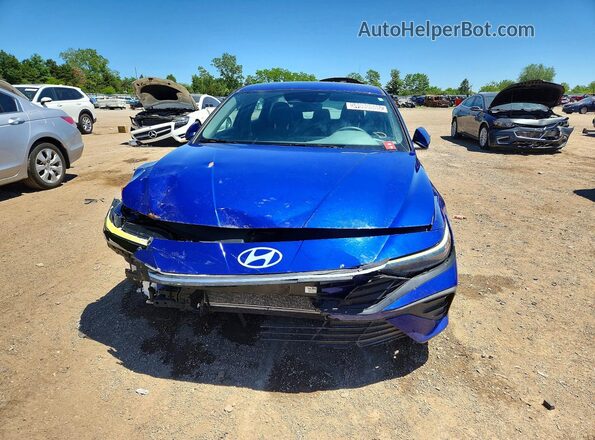 KMHLL4DG4RU849780 2024 HYUNDAI ELANTRA Blue Դիմացի տեսք