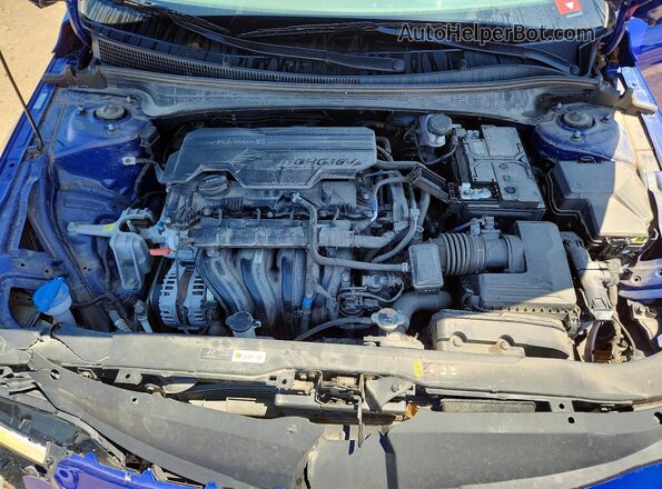 KMHLL4DG4RU849780 2024 HYUNDAI ELANTRA Blue Սալոնի հետևի տեսք