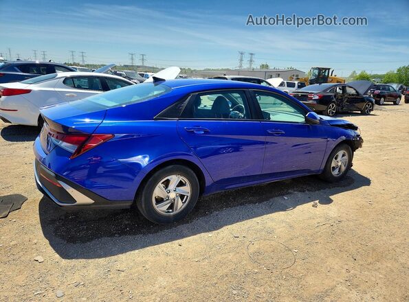 KMHLL4DG4RU849780 2024 HYUNDAI ELANTRA Blue Հետևի աջ