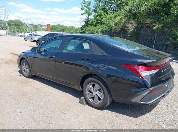KMHLL4DG4SU938531 2025 HYUNDAI ELANTRA Black Trasero izquierdo