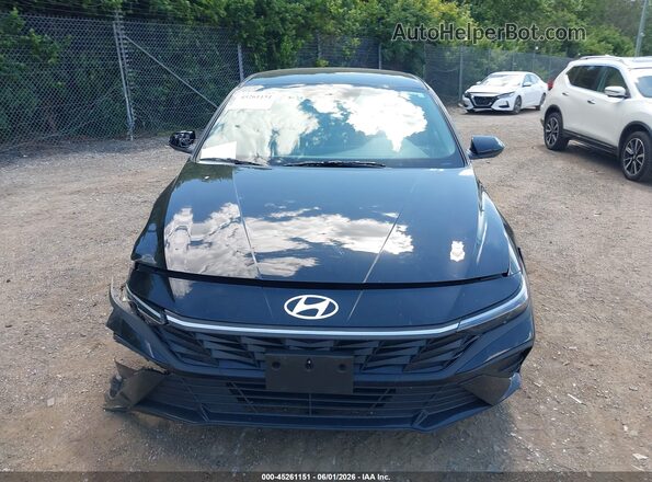 KMHLL4DG4SU938531 2025 HYUNDAI ELANTRA Black Vista interior trasera