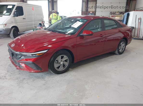 KMHLL4DG4SU939761 2025 HYUNDAI ELANTRA Red Front left