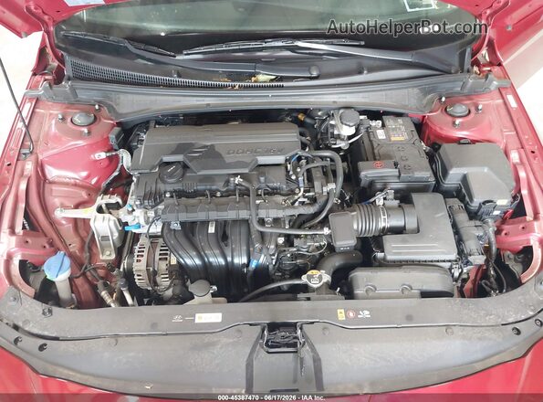 KMHLL4DG4SU939761 2025 HYUNDAI ELANTRA Red Rear view