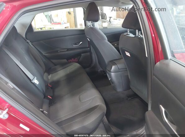 KMHLL4DG4SU939761 2025 HYUNDAI ELANTRA Red VIN sticker view