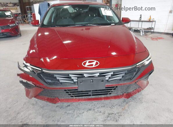 KMHLL4DG4SU939761 2025 HYUNDAI ELANTRA Red 