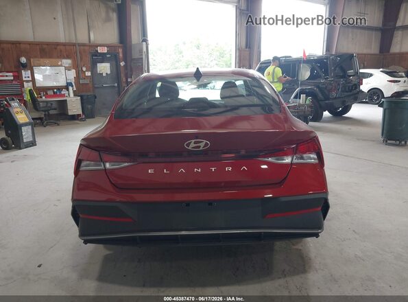 KMHLL4DG4SU939761 2025 HYUNDAI ELANTRA Red 
