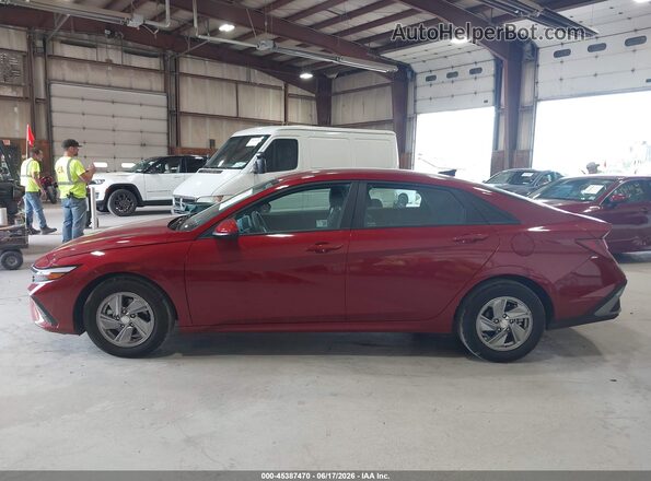 KMHLL4DG4SU939761 2025 HYUNDAI ELANTRA Red 360 interior view