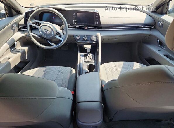 KMHLL4DG5RU653606 2024 HYUNDAI ELANTRA Gray Вид панелі приладів