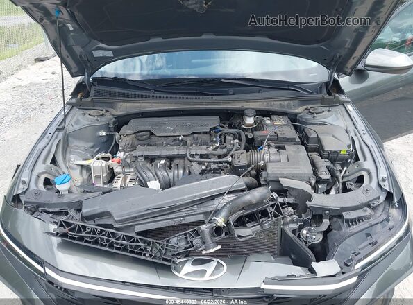 KMHLL4DG5RU659440 2024 HYUNDAI ELANTRA Gray Հետևի տեսք
