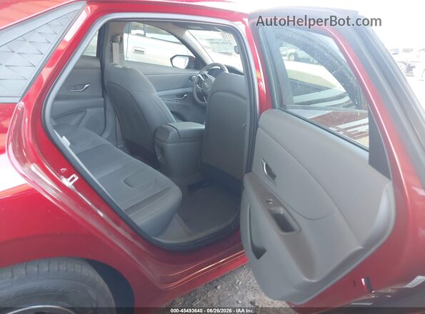 KMHLL4DG5RU660068 2024 HYUNDAI ELANTRA Red VIN კოდის სტიკერის ხედი