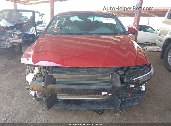 KMHLL4DG5RU660068 2024 HYUNDAI ELANTRA Red უკანა სალონის ხედი