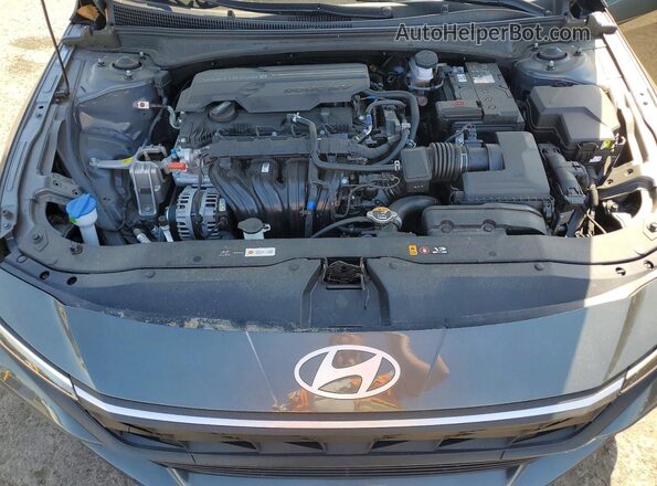 KMHLL4DG5RU815945 2024 HYUNDAI ELANTRA Gray Rear interior view