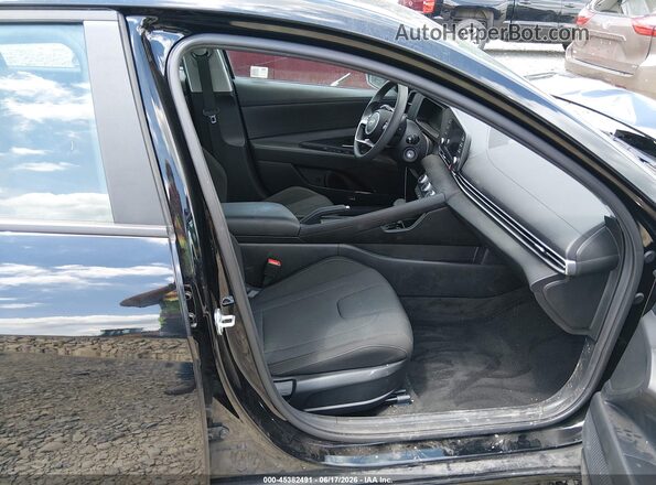 KMHLL4DG5SU873611 2025 HYUNDAI ELANTRA Black წინა სალონის ხედი
