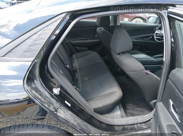 KMHLL4DG5SU873611 2025 HYUNDAI ELANTRA Black VIN კოდის სტიკერის ხედი