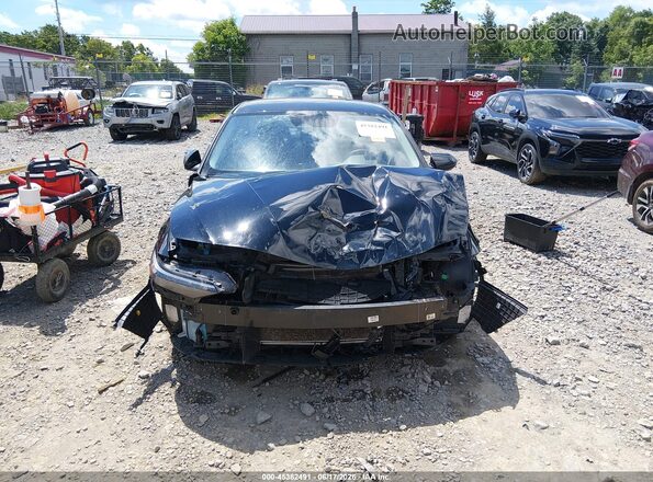 KMHLL4DG5SU873611 2025 HYUNDAI ELANTRA Black უკანა სალონის ხედი