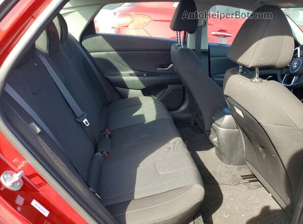 KMHLL4DG5SU992338 2025 HYUNDAI ELANTRA Red Հետևի նստատեղերի տեսք