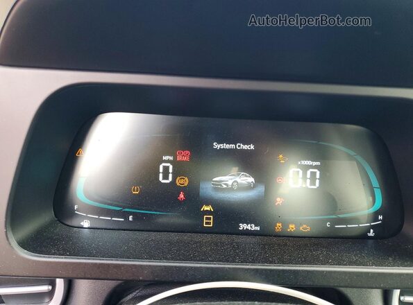 KMHLL4DG5SU992338 2025 HYUNDAI ELANTRA Red Սարքավորումների վահանակի տեսք