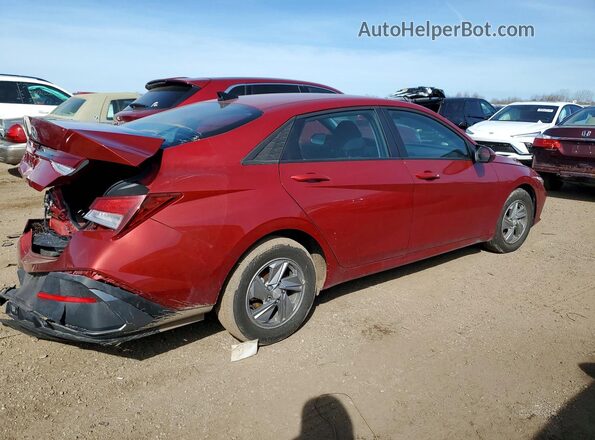KMHLL4DG5SU992338 2025 HYUNDAI ELANTRA Red Հետևի աջ