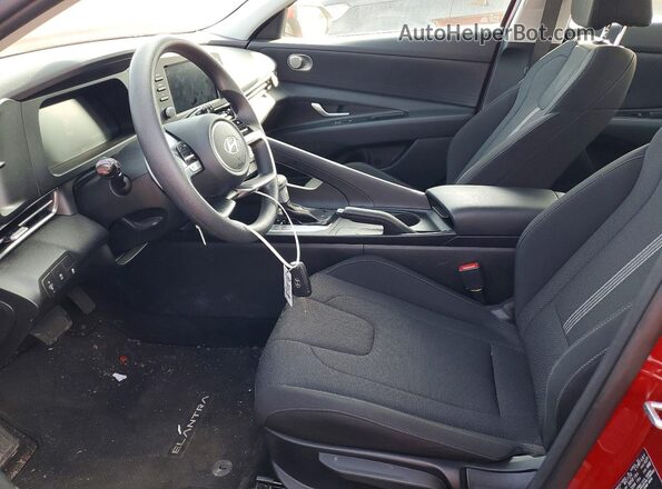 KMHLL4DG5SU992338 2025 HYUNDAI ELANTRA Red Սալոնի դիմացի տեսք