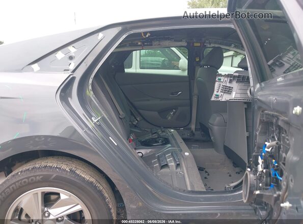 KMHLL4DG6RU851305 2024 HYUNDAI ELANTRA Gray VIN კოდის სტიკერის ხედი