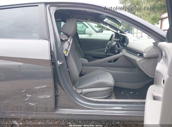 KMHLL4DG6RU851305 2024 HYUNDAI ELANTRA Gray წინა სალონის ხედი