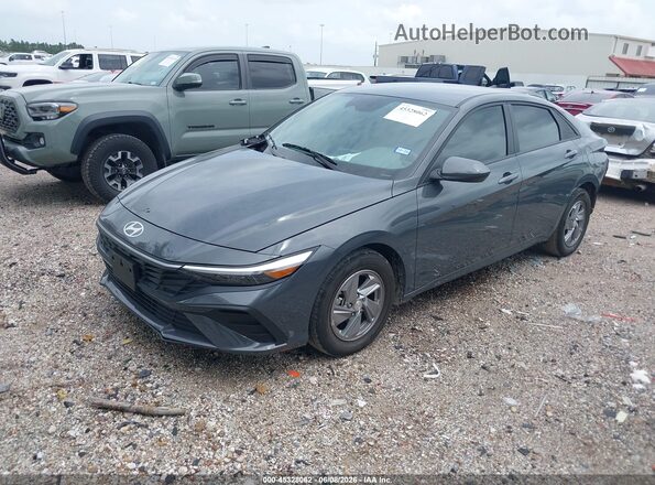 KMHLL4DG6RU851305 2024 HYUNDAI ELANTRA Gray წინა მარცხენა ხედი სამი მეოთხედიდან