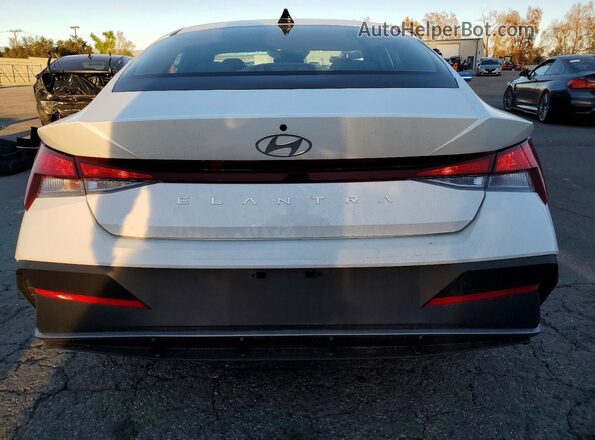KMHLL4DG6SU054574 2025 HYUNDAI ELANTRA White Vista trasera