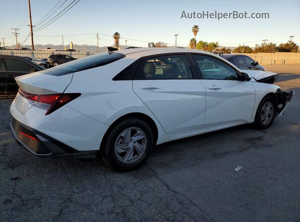 KMHLL4DG6SU054574 2025 HYUNDAI ELANTRA White Trasero derecho