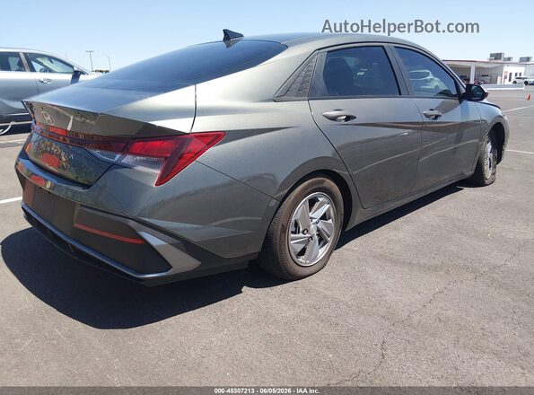 KMHLL4DG6SU055854 2025 HYUNDAI ELANTRA Gray Trasero derecho