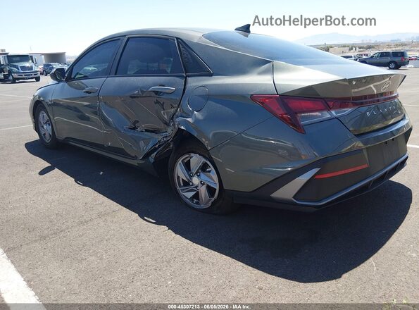 KMHLL4DG6SU055854 2025 HYUNDAI ELANTRA Gray Trasero izquierdo
