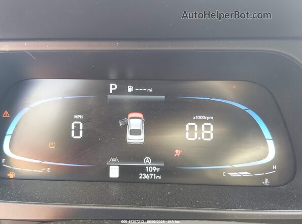 KMHLL4DG6SU055854 2025 HYUNDAI ELANTRA Gray Vista de los asientos traseros