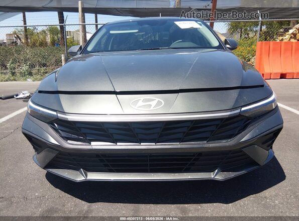 KMHLL4DG6SU055854 2025 HYUNDAI ELANTRA Gray Vista del cuadro de instrumentos