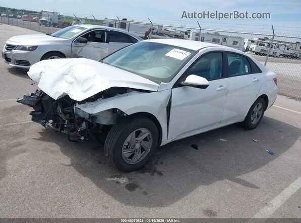 KMHLL4DG6SU085744 2025 HYUNDAI ELANTRA White Vista tres cuartos delantera izquierda