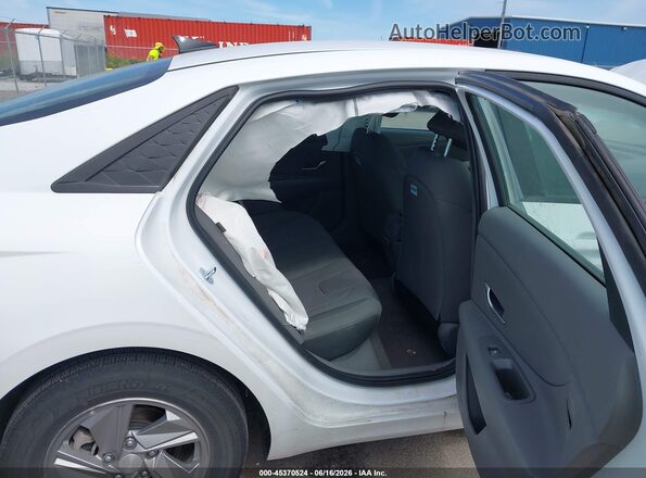 KMHLL4DG6SU085744 2025 HYUNDAI ELANTRA White Vista de la etiqueta del VIN