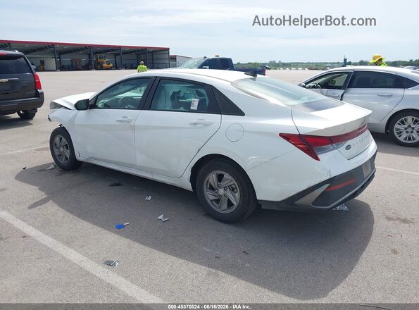 KMHLL4DG6SU085744 2025 HYUNDAI ELANTRA White Trasero izquierdo