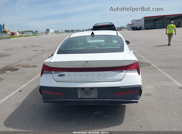 KMHLL4DG6SU085744 2025 HYUNDAI ELANTRA White 