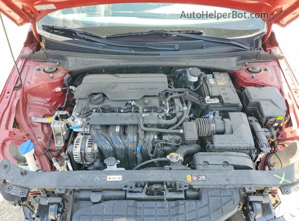 KMHLL4DG6SU953418 2025 HYUNDAI ELANTRA Red Widok wnętrza z tyłu