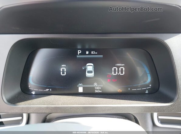 KMHLL4DG6TU227902 2026 HYUNDAI ELANTRA Gray უკანა სავარძლების ხედი