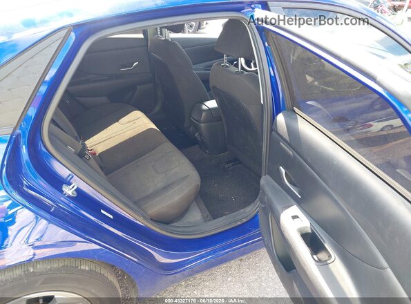 KMHLL4DG7RU656104 2024 HYUNDAI ELANTRA Blue VIN კოდის სტიკერის ხედი