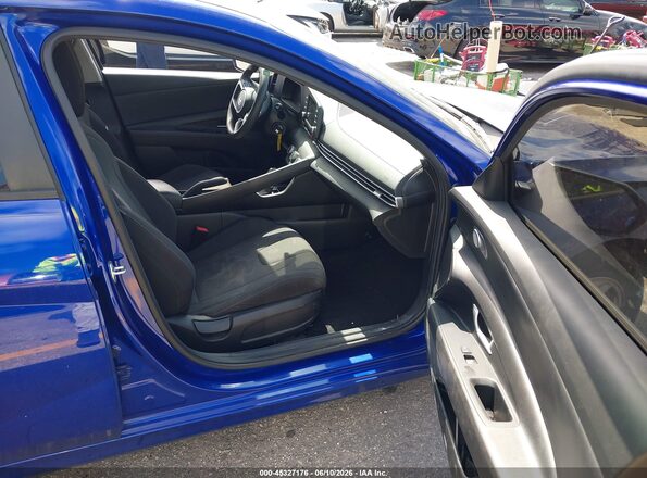 KMHLL4DG7RU656104 2024 HYUNDAI ELANTRA Blue წინა სალონის ხედი