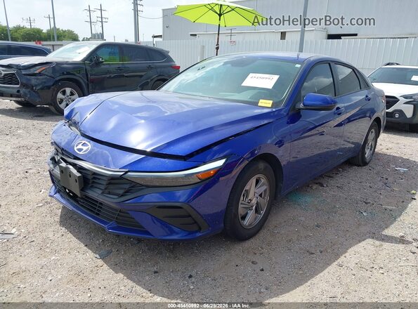 KMHLL4DG7SU001897 2025 HYUNDAI ELANTRA Blue Przód lewy
